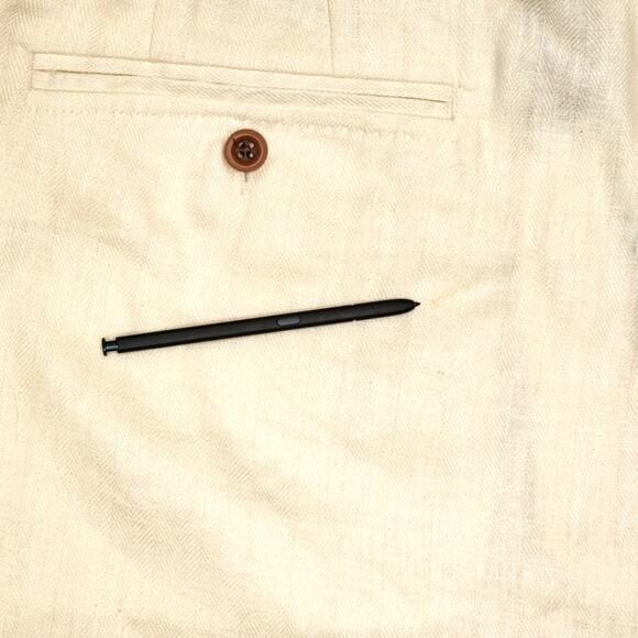 Tommy Bahama Off White Mahalo Bay Flat Front Pants Men's Size 42 x 32 NWT - Picture 7 of 9